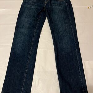 Jennifer Lopez Dark Blue Denim Jean 99% made Cotton Boyfriend